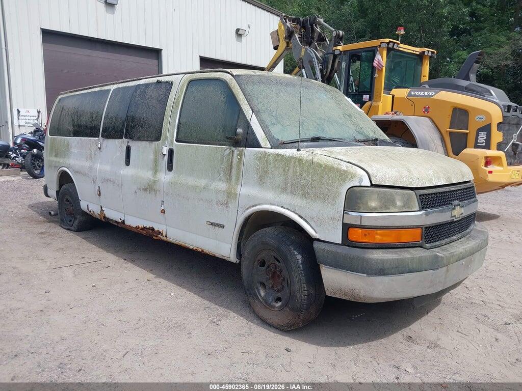 2004 CHEVROLET EXPRESS PASSENGER 1GAHG39U441196670