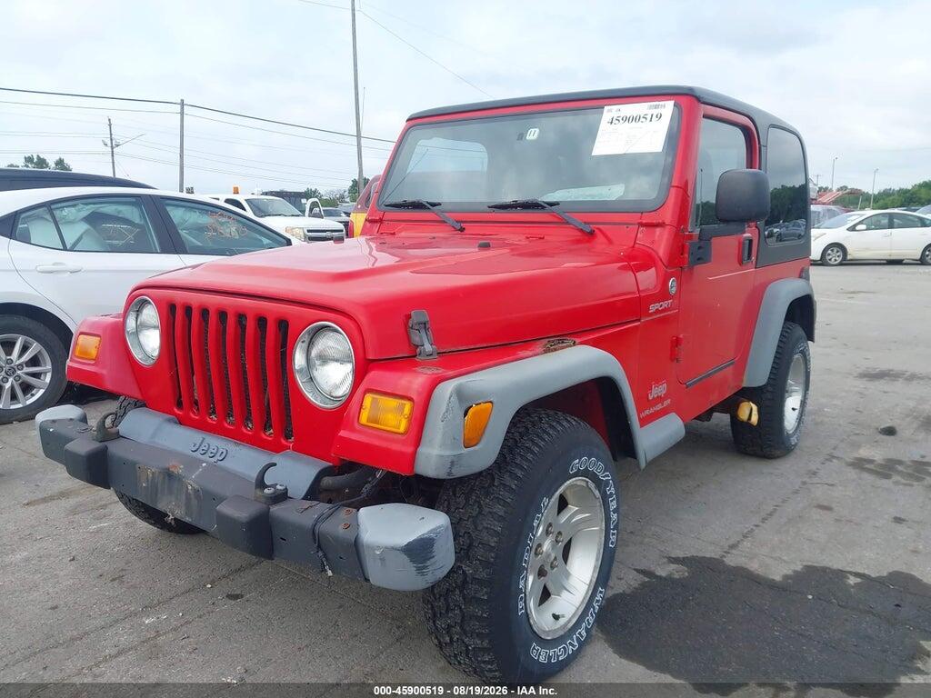 1J4FA49S95P388230 2005 JEEP WRANGLER photo no. 2