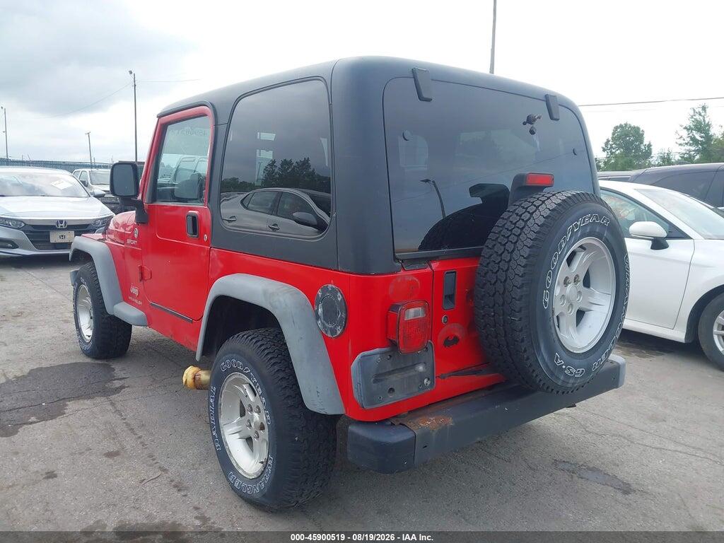1J4FA49S95P388230 2005 JEEP WRANGLER photo no. 3