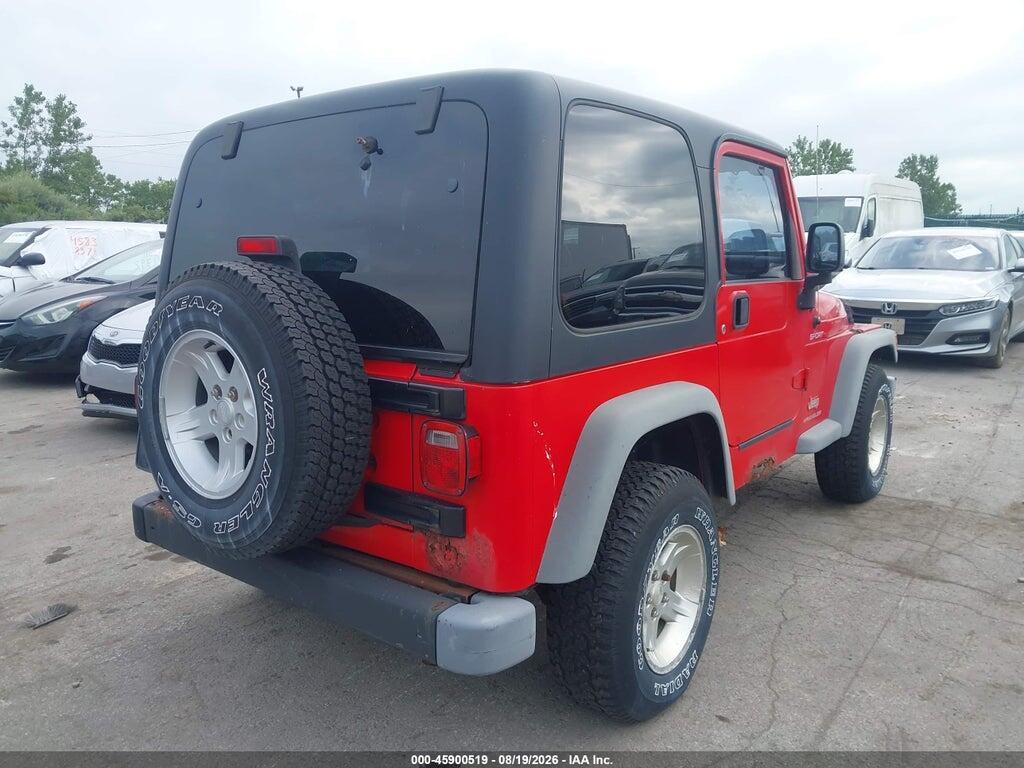 1J4FA49S95P388230 2005 JEEP WRANGLER photo no. 4