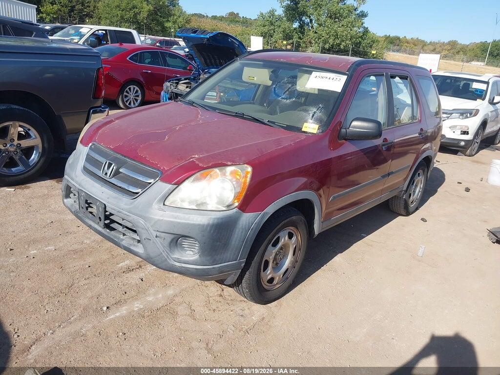JHLRD68595C008590 2005 HONDA CR-V photo no. 2