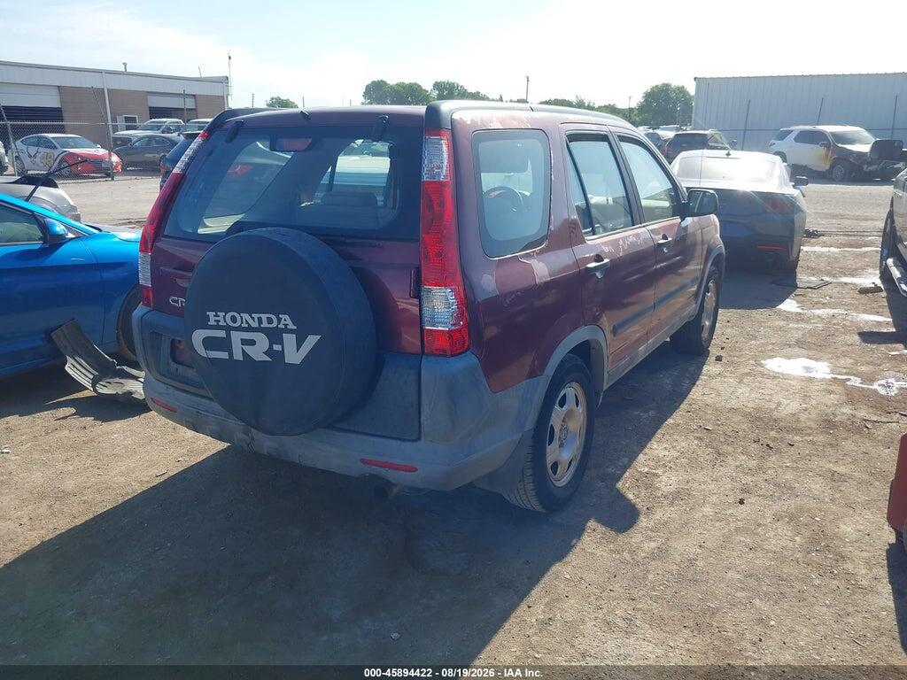 JHLRD68595C008590 2005 HONDA CR-V photo no. 4