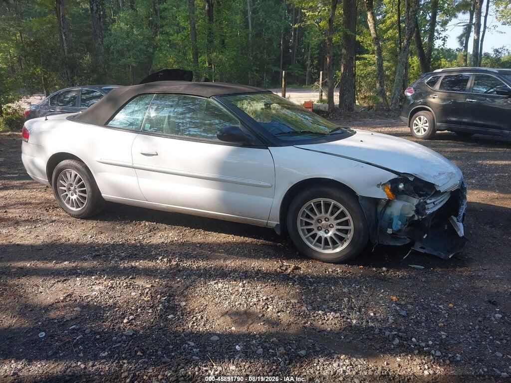 2005 CHRYSLER SEBRING 1C3EL55R65N576529