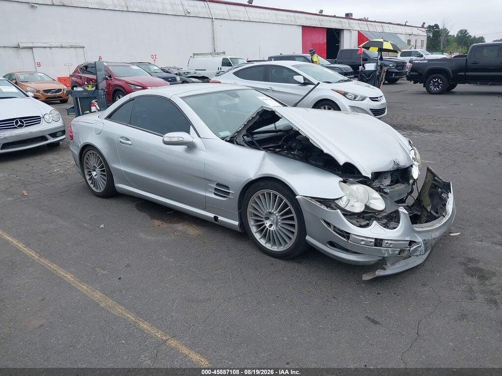 2005 MERCEDES-BENZ SL 500 WDBSK75F25F099559