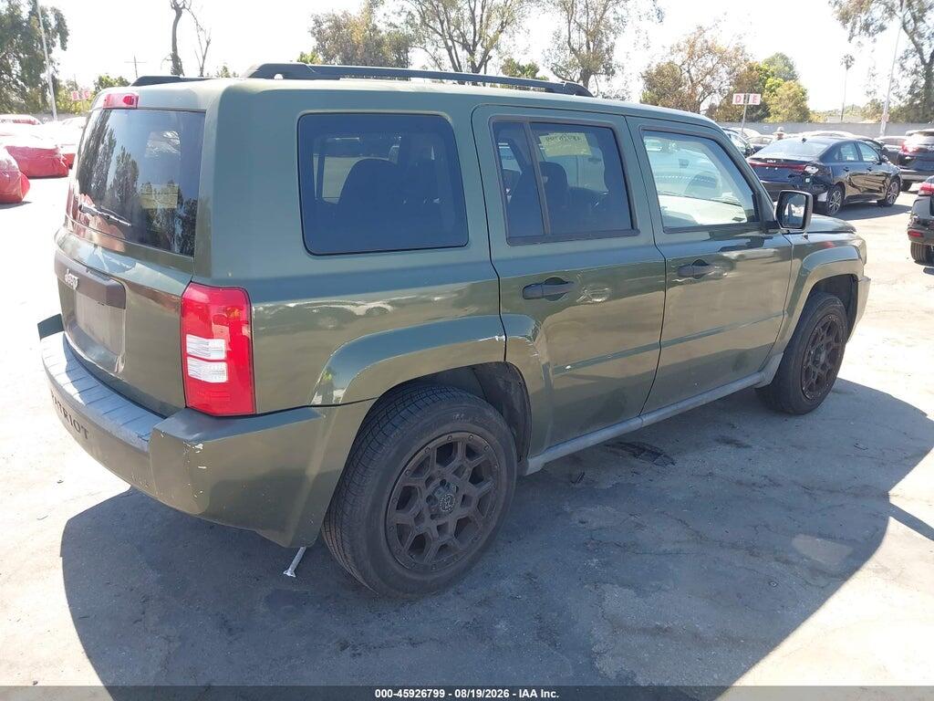1J4FT28B29D250682 2009 JEEP PATRIOT photo no. 4