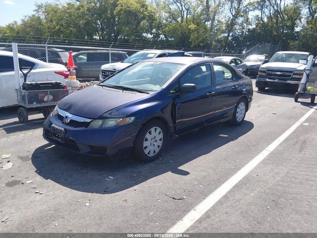 2HGFA16379H511665 2009 HONDA CIVIC photo no. 2