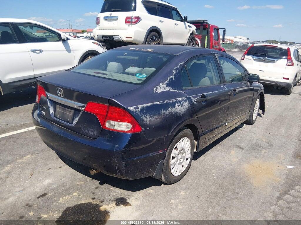 2HGFA16379H511665 2009 HONDA CIVIC photo no. 4