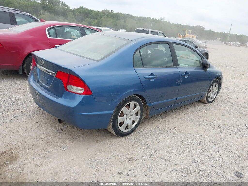 19XFA16589E019125 2009 HONDA CIVIC photo no. 4