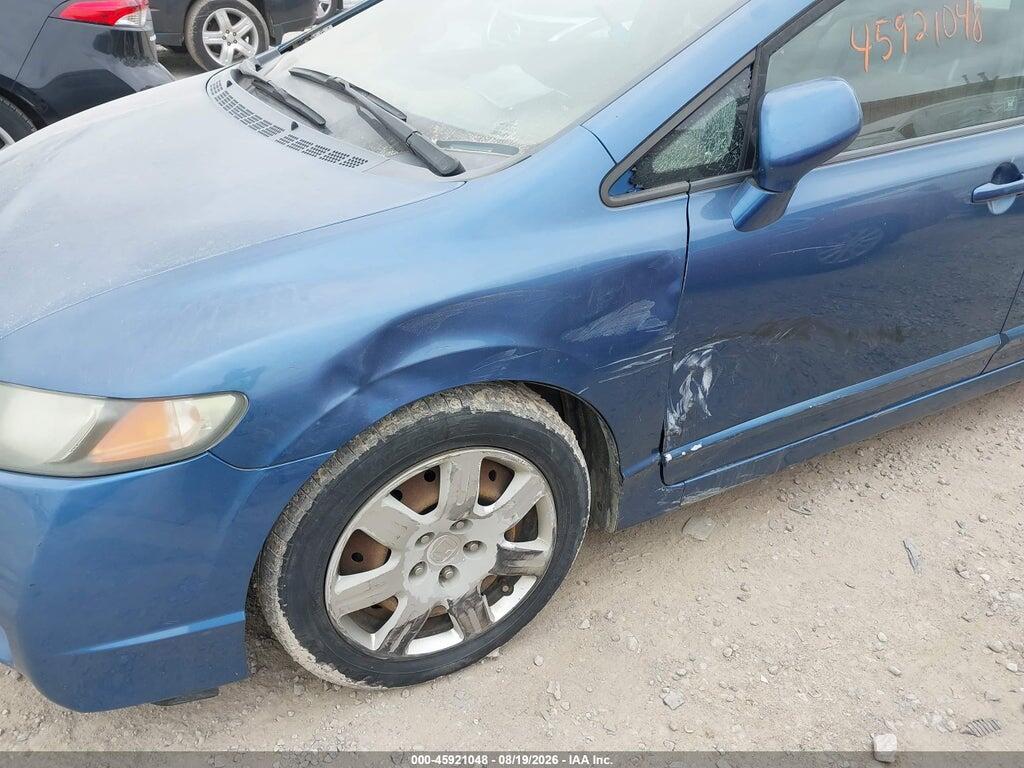 19XFA16589E019125 2009 HONDA CIVIC photo no. 6