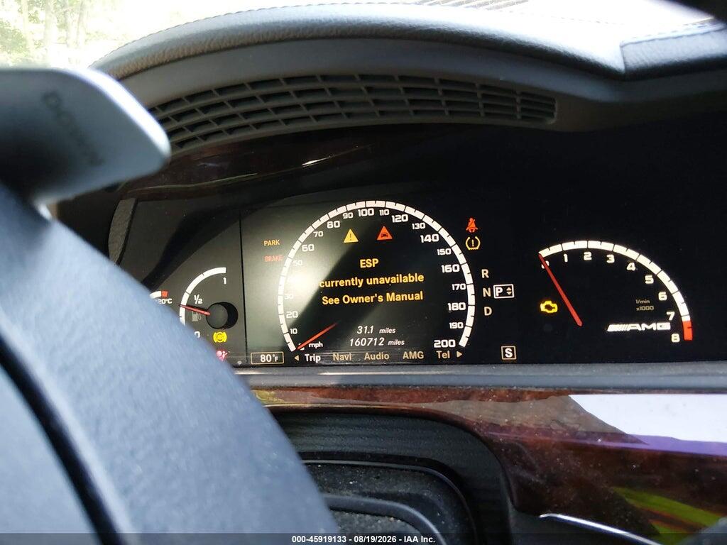 WDDNG77X29A256649 2009 MERCEDES-BENZ S 63 AMG photo no. 7