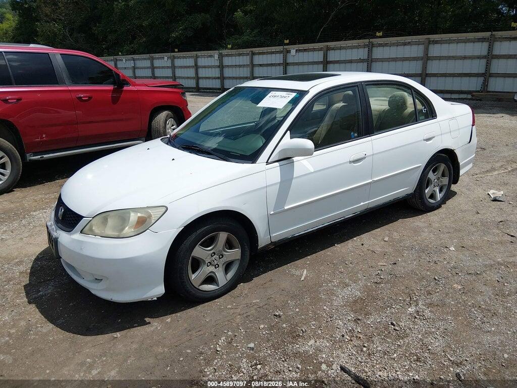 2HGES26784H584375 2004 HONDA CIVIC photo no. 2