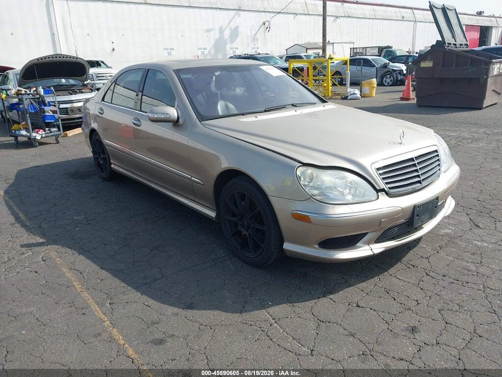 2004 MERCEDES-BENZ S 500 WDBNG75J74A393974