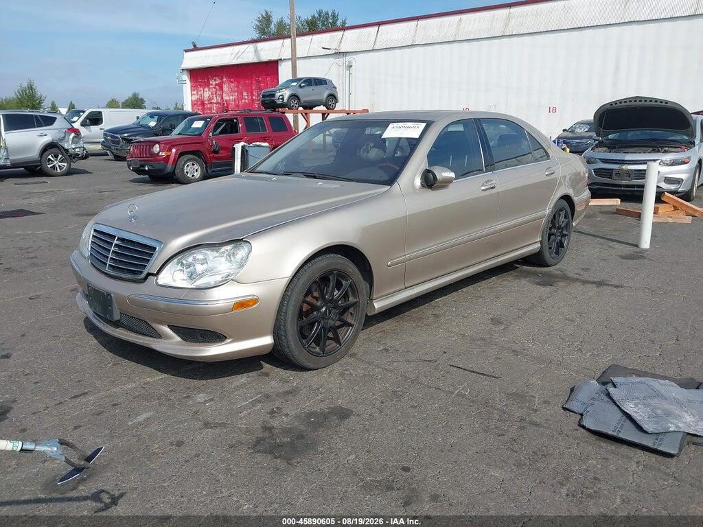 WDBNG75J74A393974 2004 MERCEDES-BENZ S 500 photo no. 2