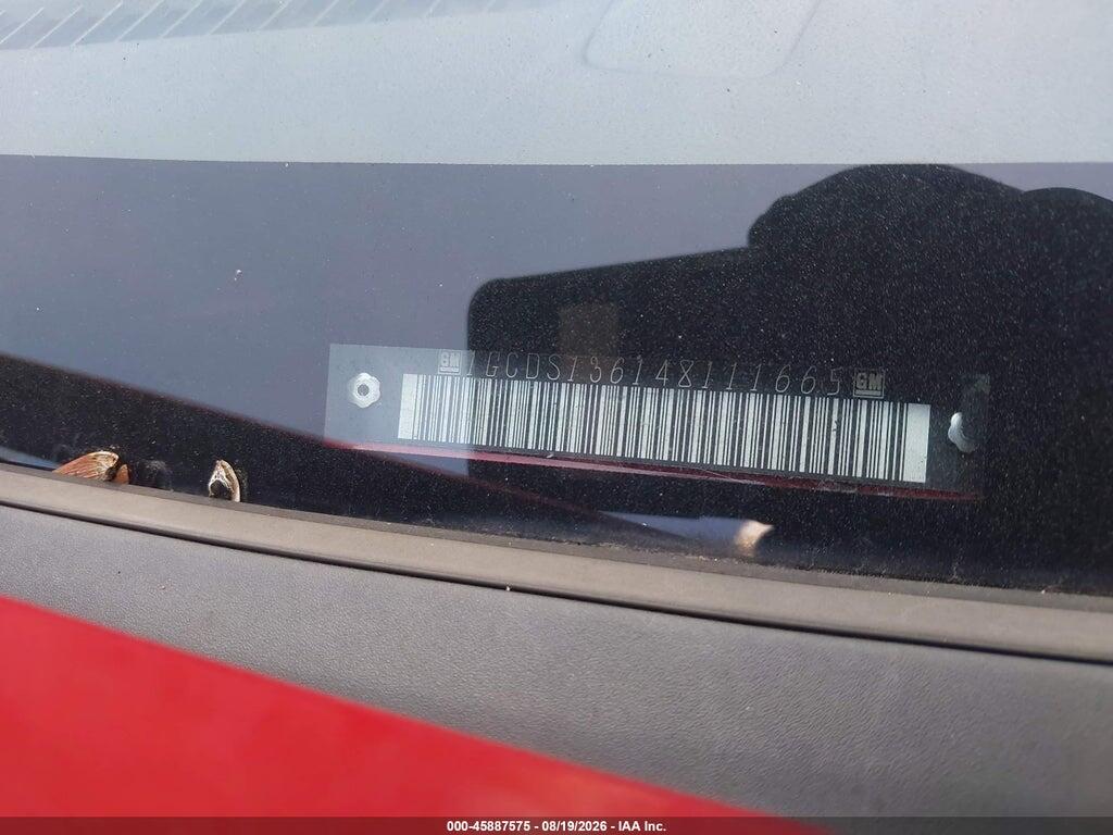 1GCDS136148111665 2004 CHEVROLET COLORADO photo no. 9