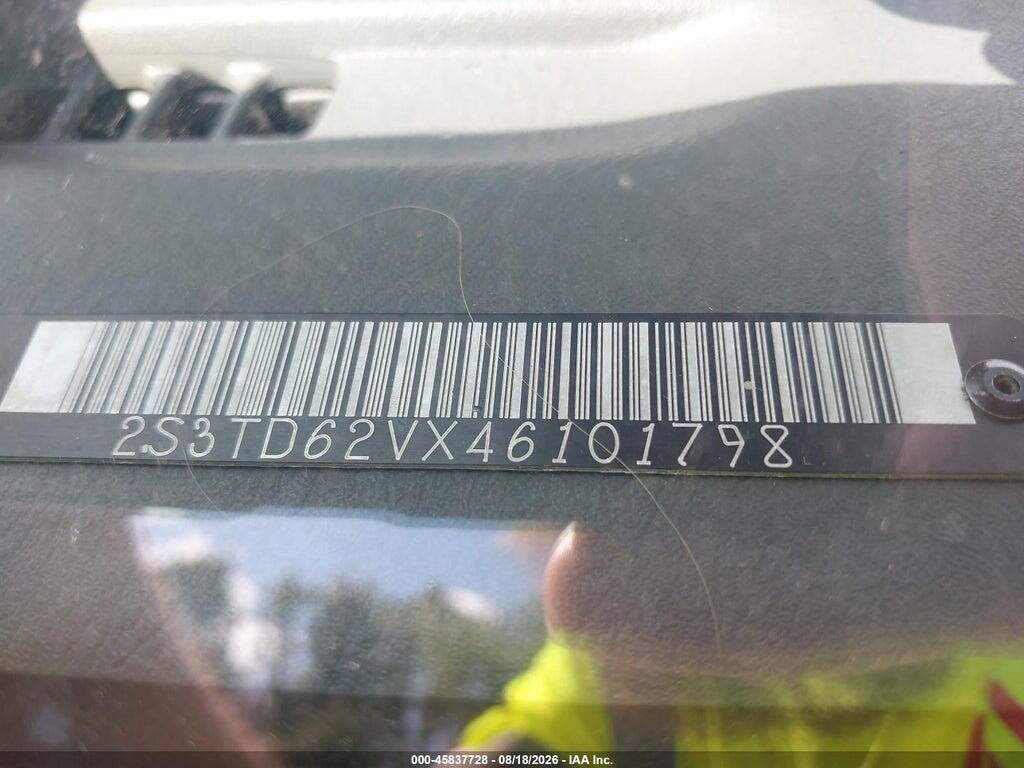 2S3TD62VX46101798 2004 SUZUKI VITARA V6 photo no. 9