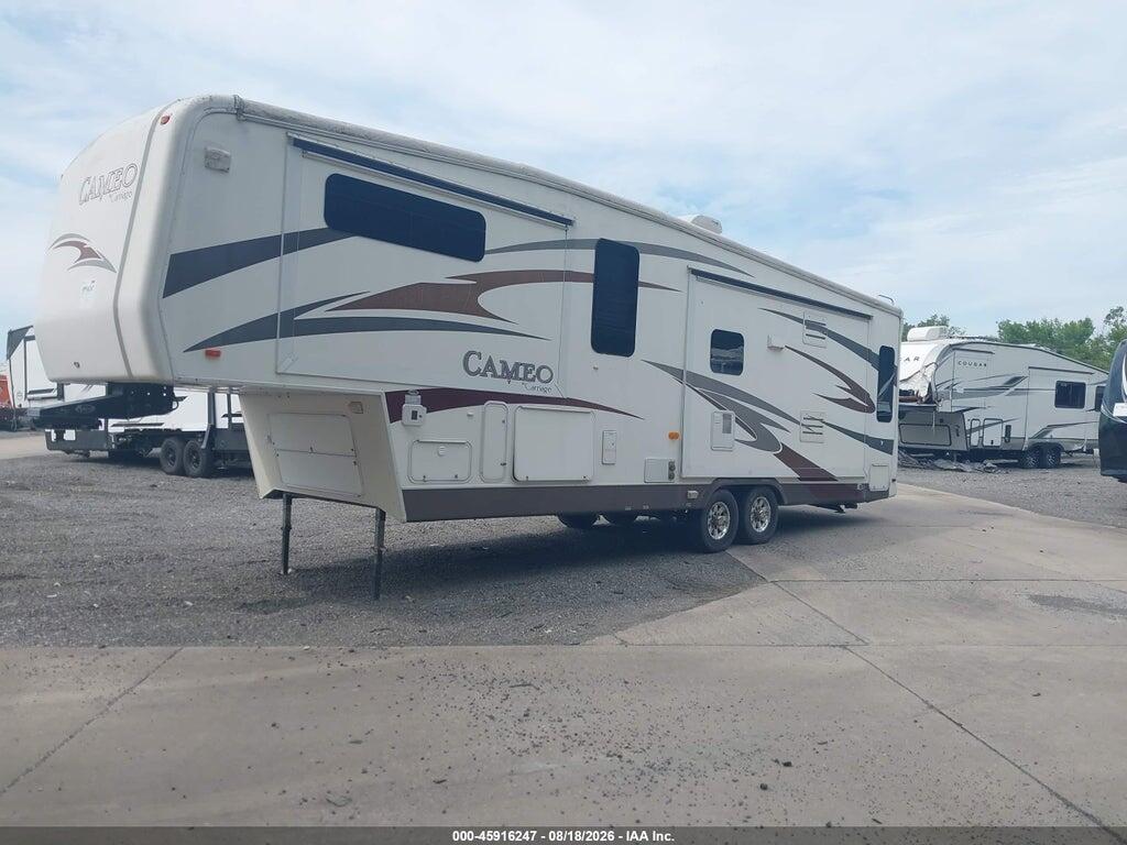 16F62E5R691A10079 2009 CAMEO CARRIAGE 5TH WHL TRAVEL TRAILER photo no. 2