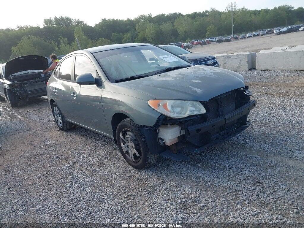 2009 HYUNDAI ELANTRA KMHDU46D29U704077
