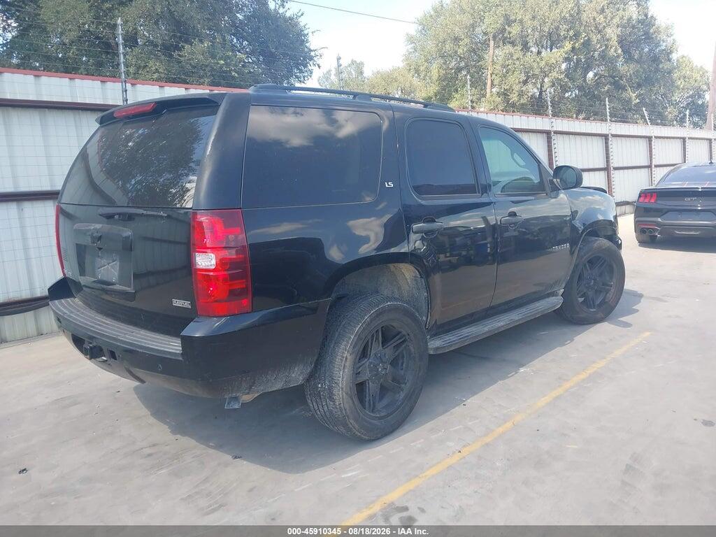 1GNFC13039R156715 2009 CHEVROLET TAHOE photo no. 4
