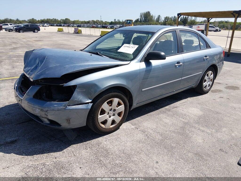 5NPET46C79H486599 2009 HYUNDAI SONATA photo no. 2