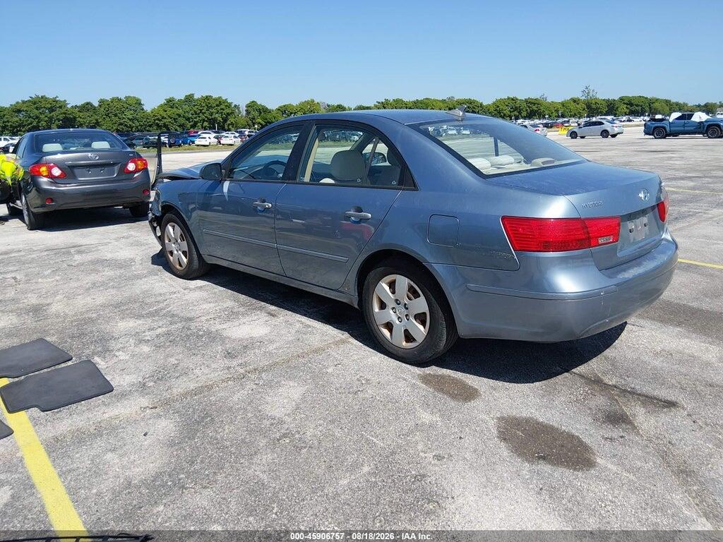 5NPET46C79H486599 2009 HYUNDAI SONATA photo no. 3