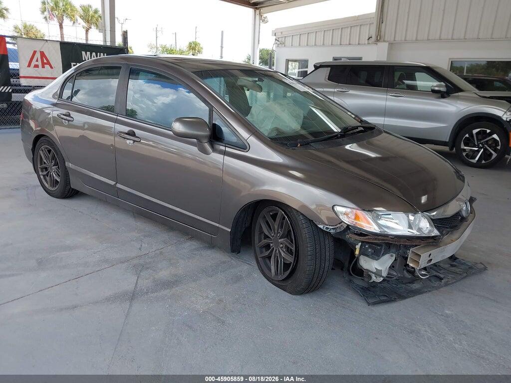 1HGFA16889L026465 2009 HONDA CIVIC photo no. 1