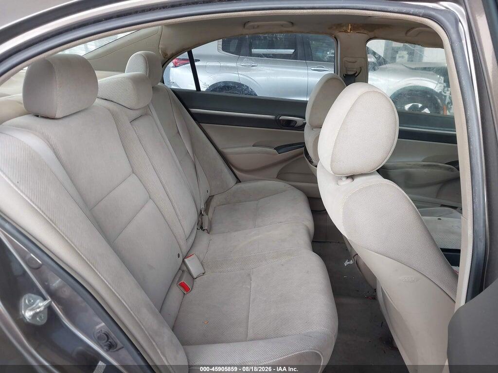 1HGFA16889L026465 2009 HONDA CIVIC photo no. 8