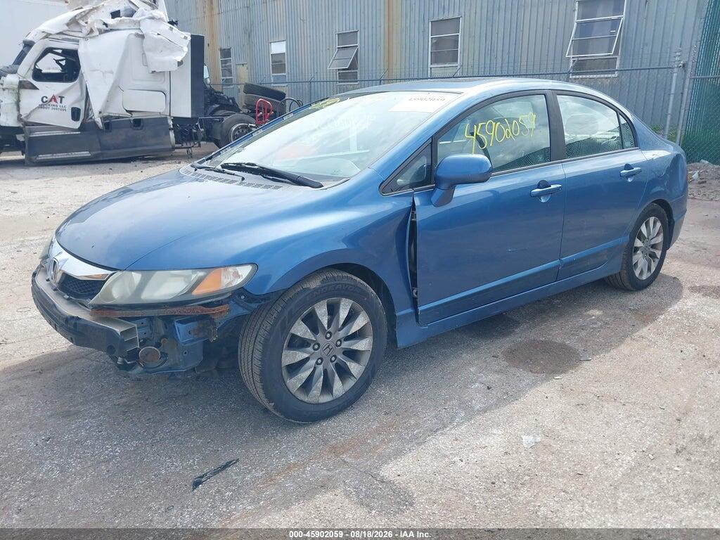 19XFA16879E003010 2009 HONDA CIVIC photo no. 2