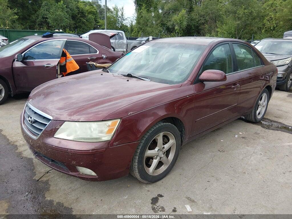 5NPEU46F69H457439 2009 HYUNDAI SONATA photo no. 2