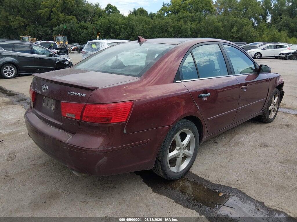 5NPEU46F69H457439 2009 HYUNDAI SONATA photo no. 4