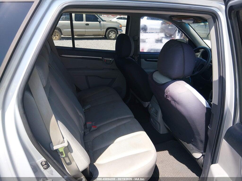 5NMSG13D89H301010 2009 HYUNDAI SANTA FE photo no. 8