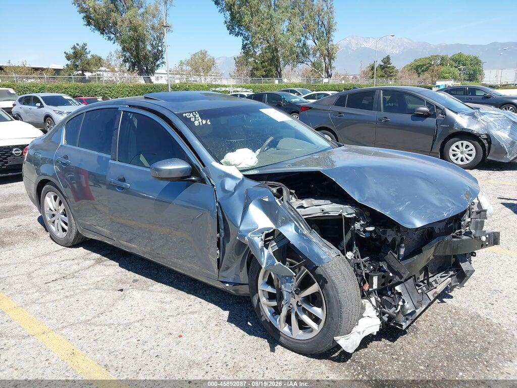 2009 INFINITI G37 JNKCV61E09M308186