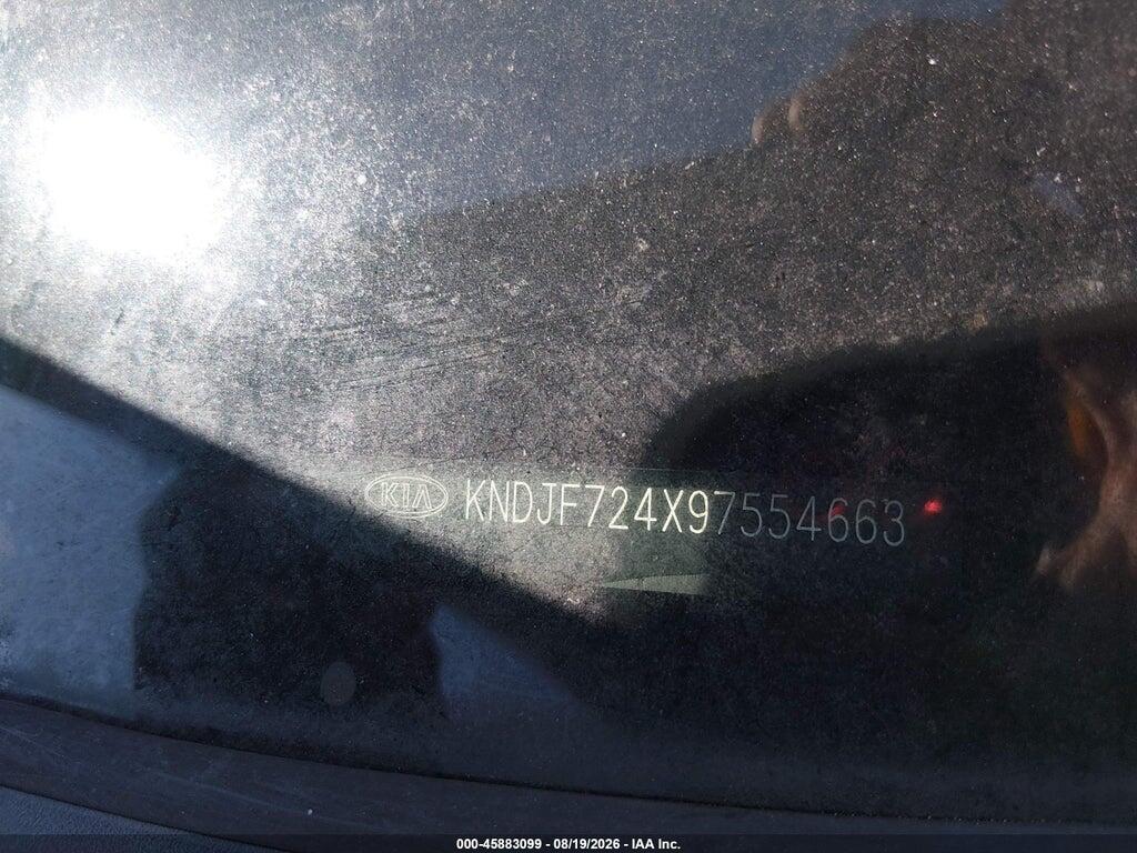 KNDJF724X97554663 2009 KIA SPORTAGE photo no. 12