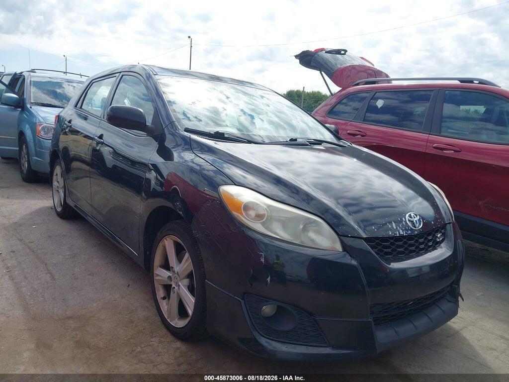 2009 TOYOTA MATRIX 2T1LE40E09C005185
