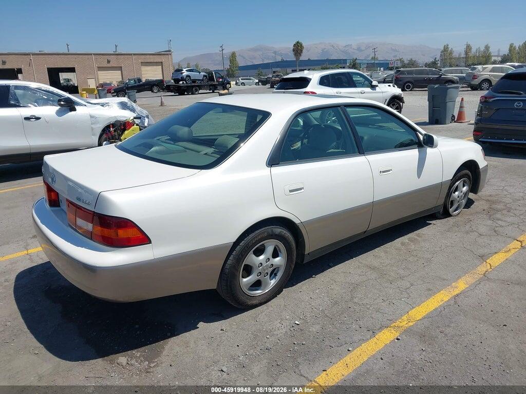 JT8BF28G3X5064369 1999 LEXUS ES 300 photo no. 4