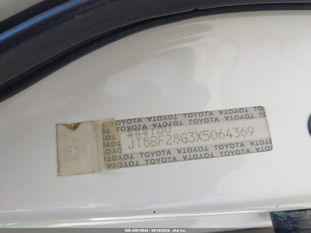 JT8BF28G3X5064369 1999 LEXUS ES 300 photo no. 9