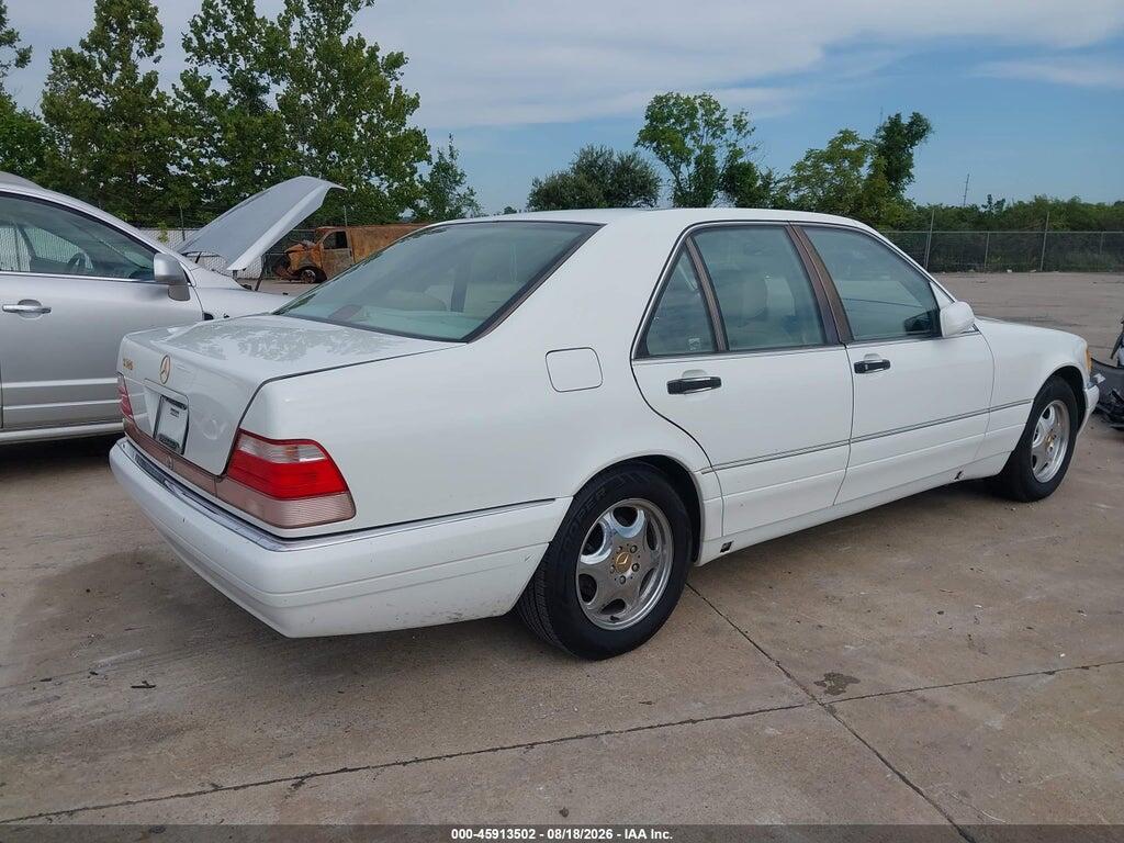 WDBGA32G2XA410941 1999 MERCEDES-BENZ S 320 photo no. 4