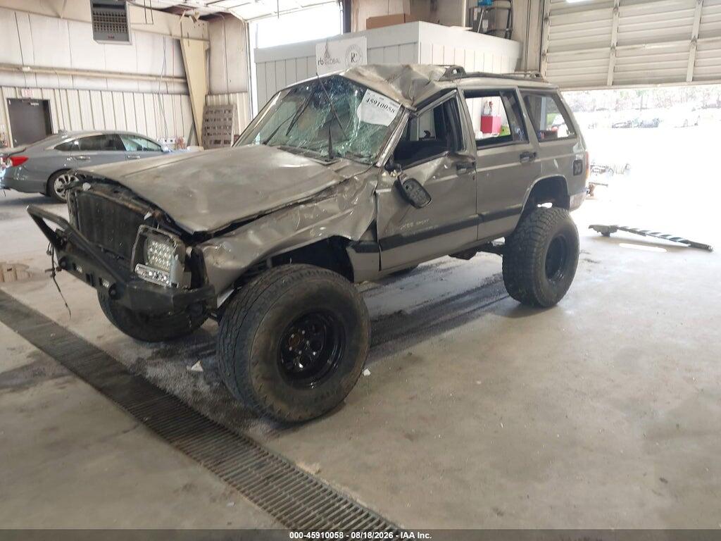 1J4FF48SXYL147405 2000 JEEP CHEROKEE photo no. 2