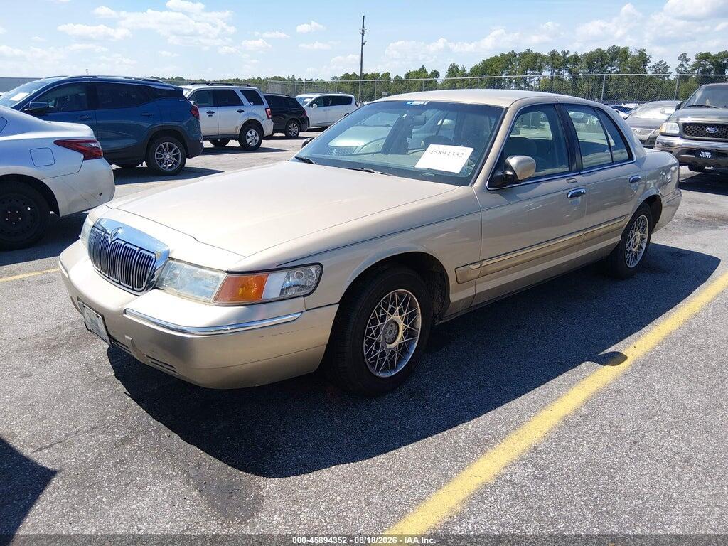 2MEFM74W9YX615647 2000 MERCURY GRAND MARQUIS photo no. 2