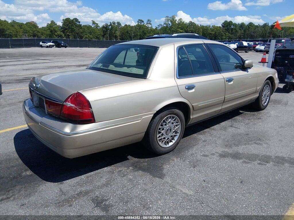2MEFM74W9YX615647 2000 MERCURY GRAND MARQUIS photo no. 4