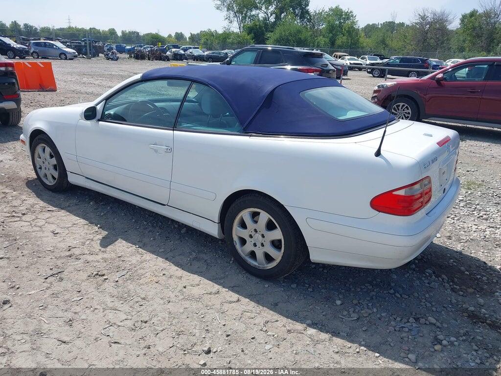 WDBLK65G2YT040301 2000 MERCEDES-BENZ CLK 320 photo no. 3