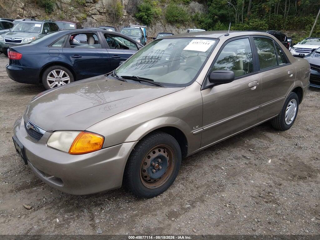JM1BJ2227Y0270046 2000 MAZDA PROTEGE photo no. 2