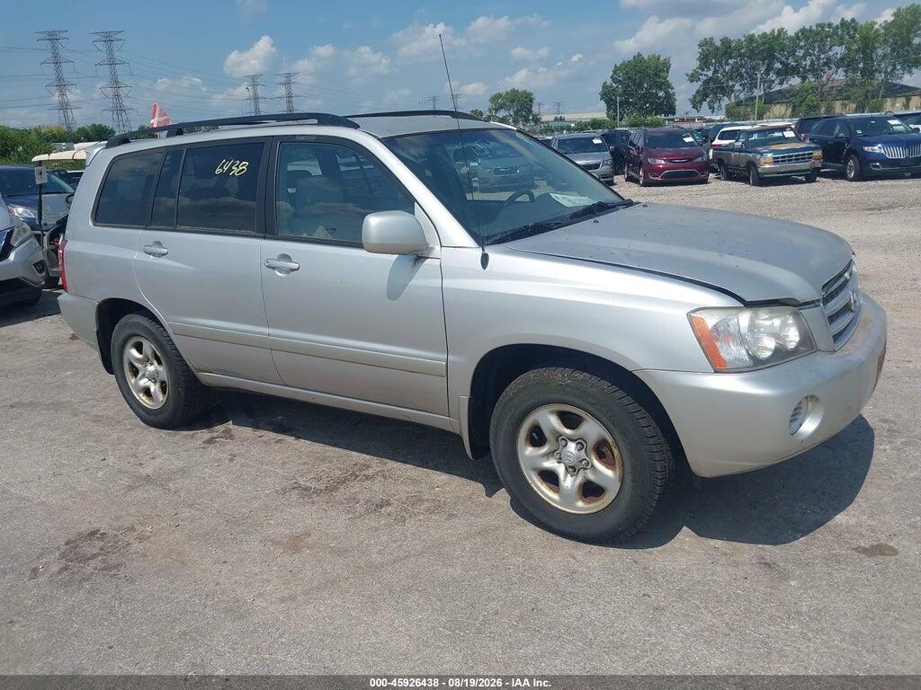 JTEGD21A020043242 2002 TOYOTA HIGHLANDER photo no. 1