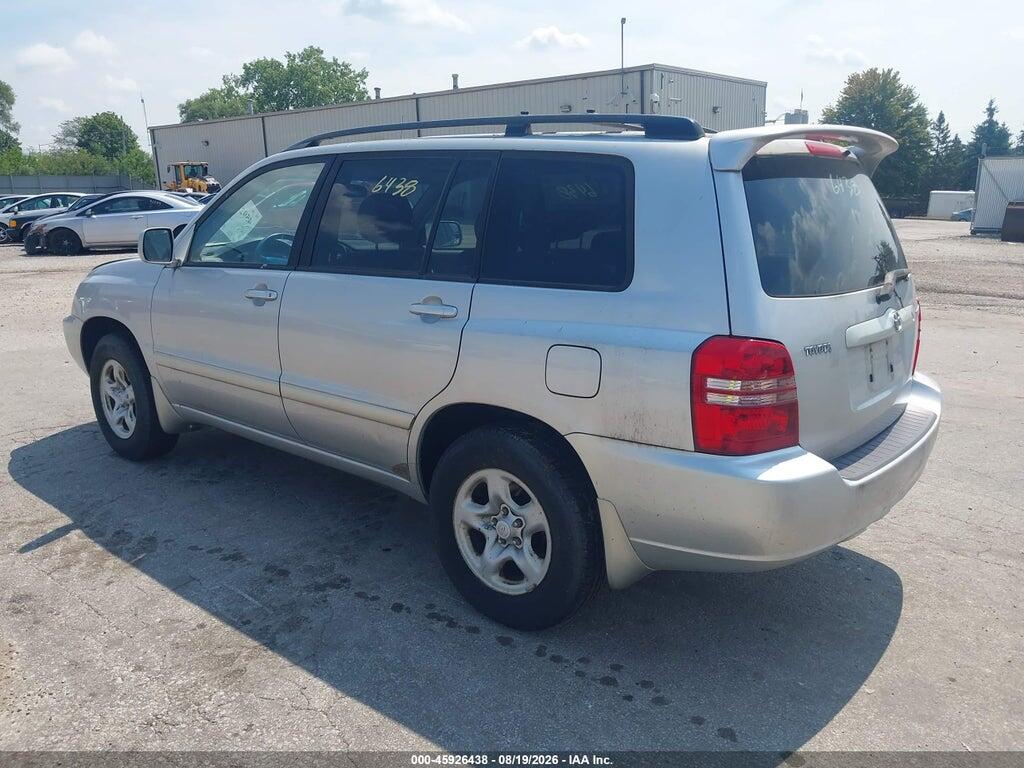 JTEGD21A020043242 2002 TOYOTA HIGHLANDER photo no. 3