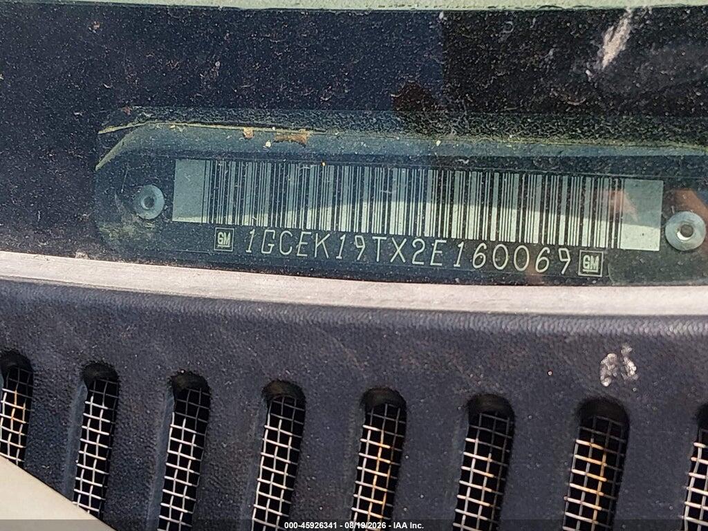 1GCEK19TX2E160069 2002 CHEVROLET SILVERADO 1500 photo no. 9