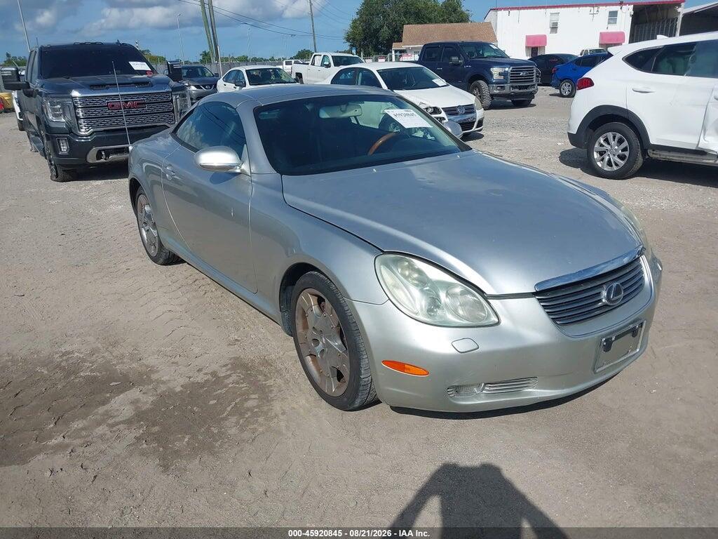 JTHFN48Y020010817 2002 LEXUS SC 430 photo no. 1