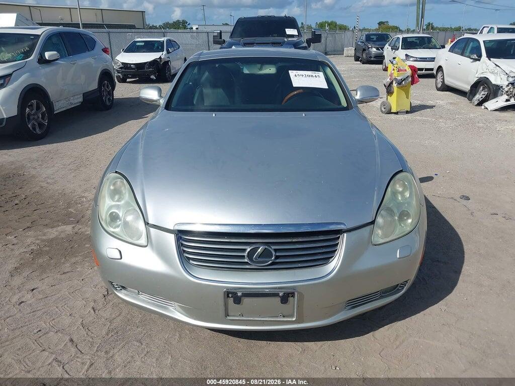 JTHFN48Y020010817 2002 LEXUS SC 430 photo no. 12
