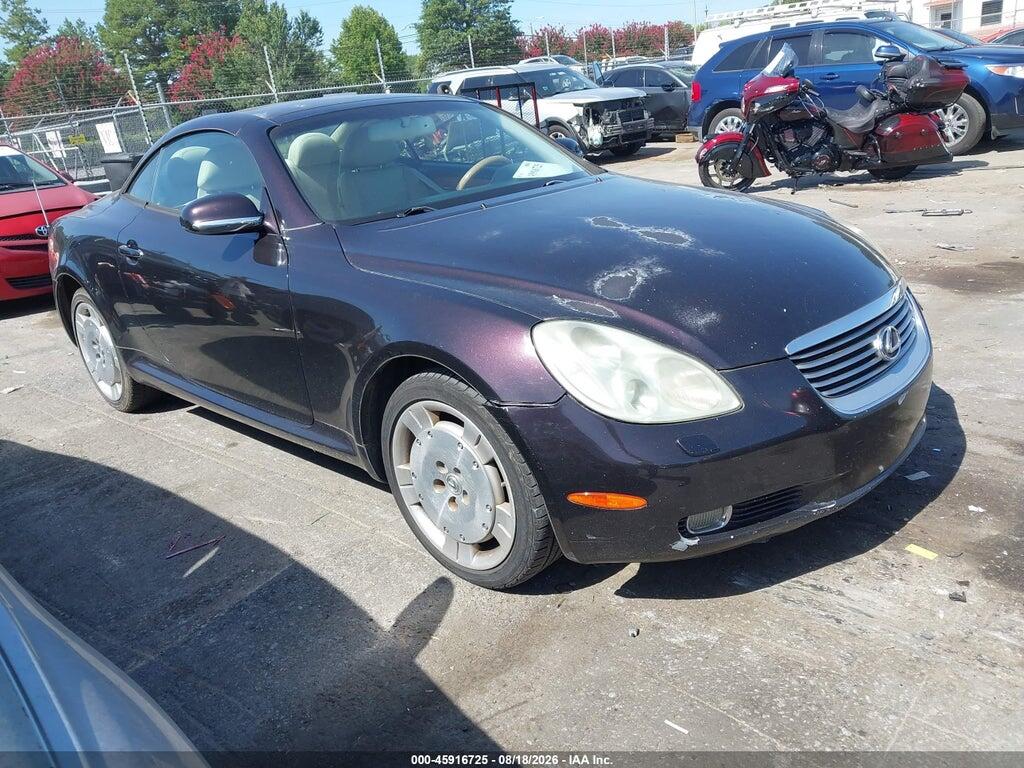 2002 LEXUS SC 430 JTHFN48Y120020112