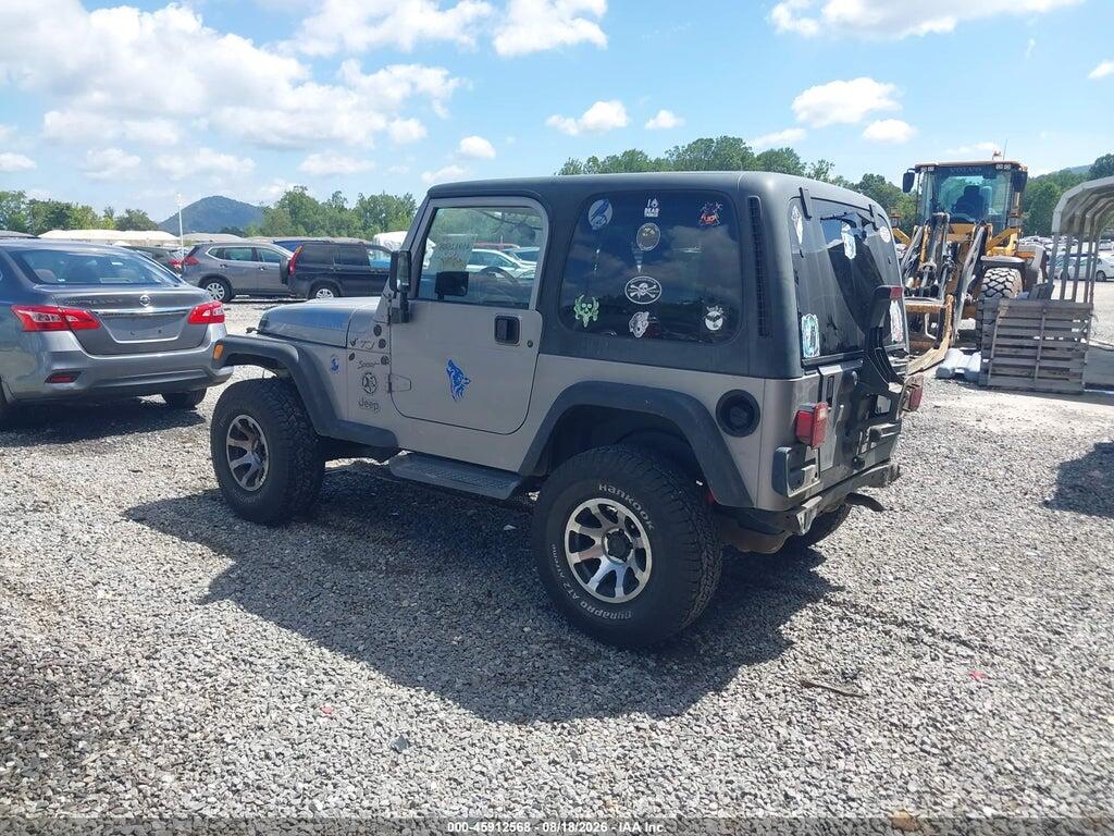 1J4FA49SX2P731705 2002 JEEP WRANGLER photo no. 3
