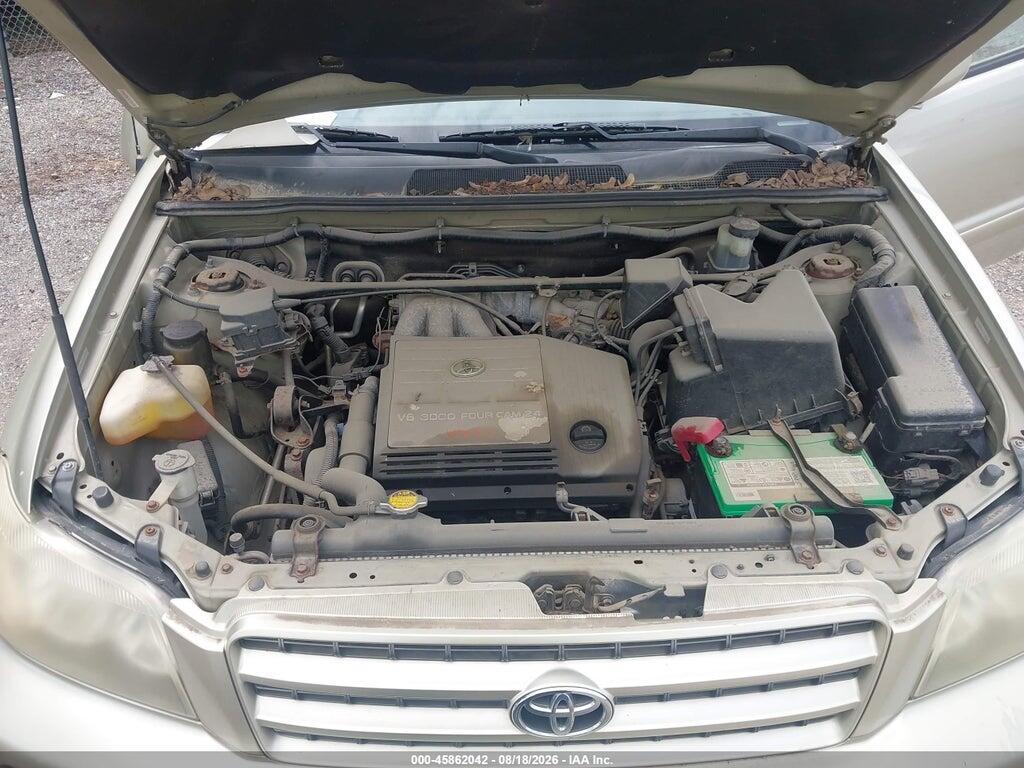 JTEHF21A220086477 2002 TOYOTA HIGHLANDER photo no. 10