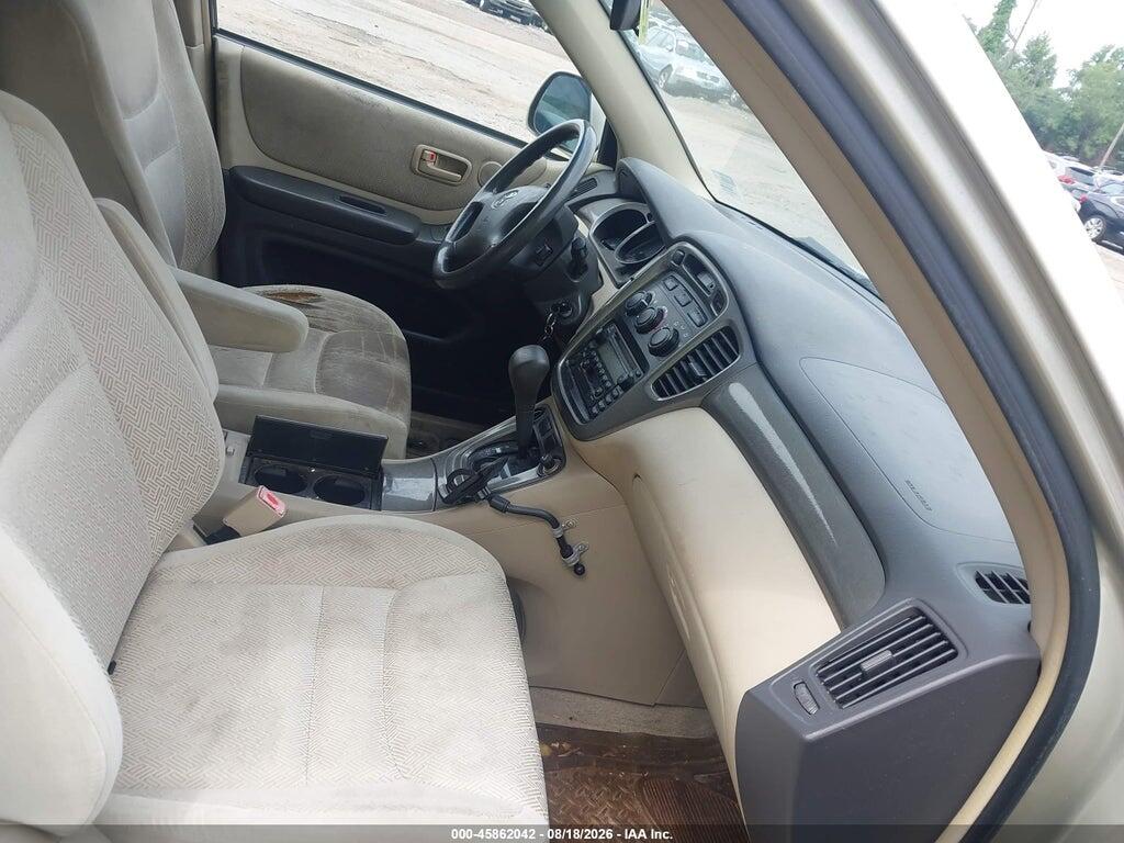 JTEHF21A220086477 2002 TOYOTA HIGHLANDER photo no. 5